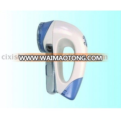 SY-8138 Battery-operated Electric Lint Remover or Lint Shaver with ABS main housing and transparent dust collecting bin